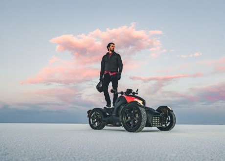 BRP UPENDS THE 3-WHEEL VEHICLE CATEGORY WITH ALL-NEW CAN-AM RYKER MODEL