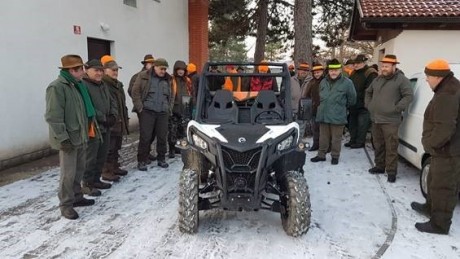 CAN-AM MAVERICK TRAIL 800 T NA SLOVENSKI OBALI